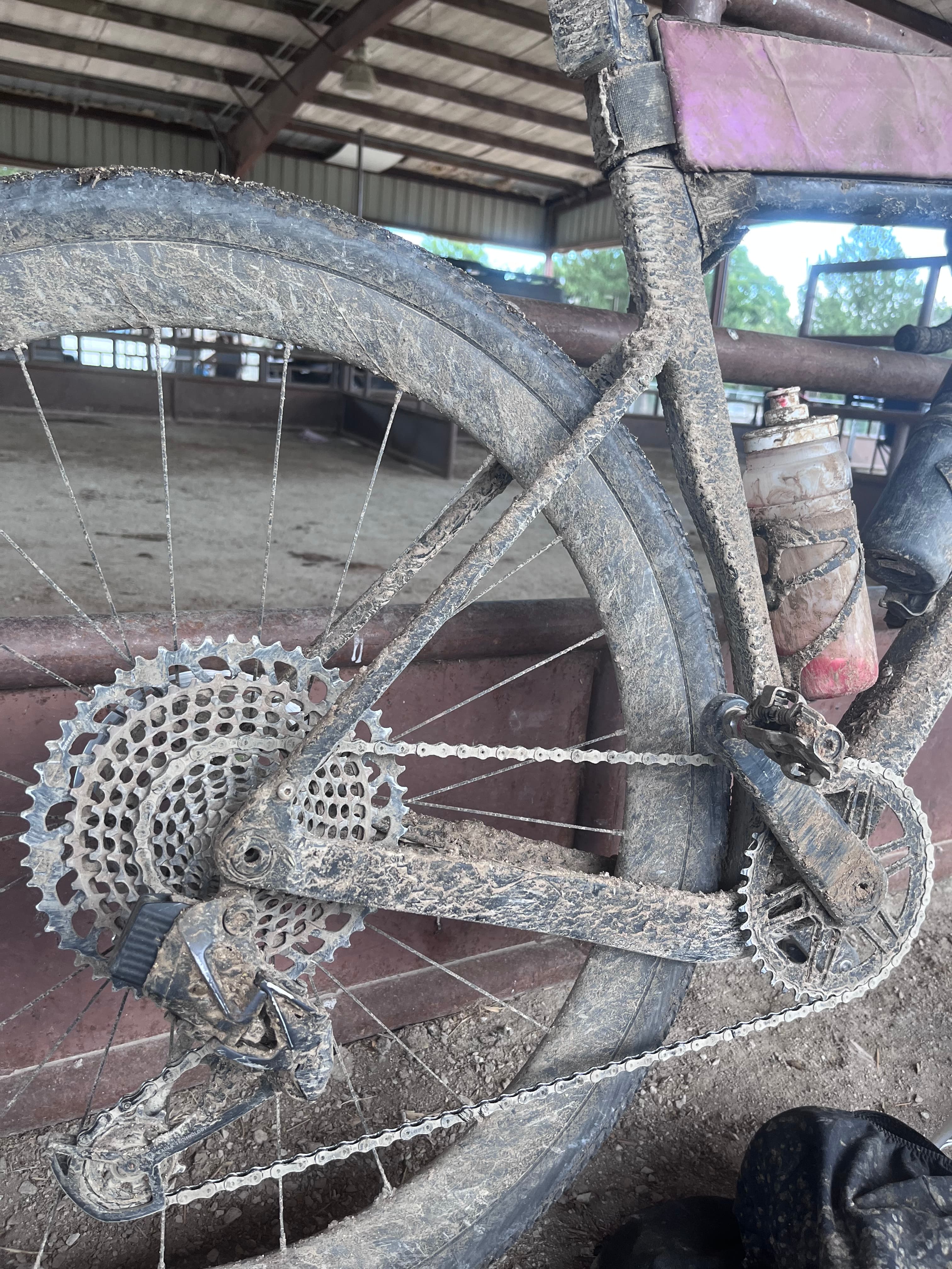 What six hours of Kansas mud does to a drivetrain